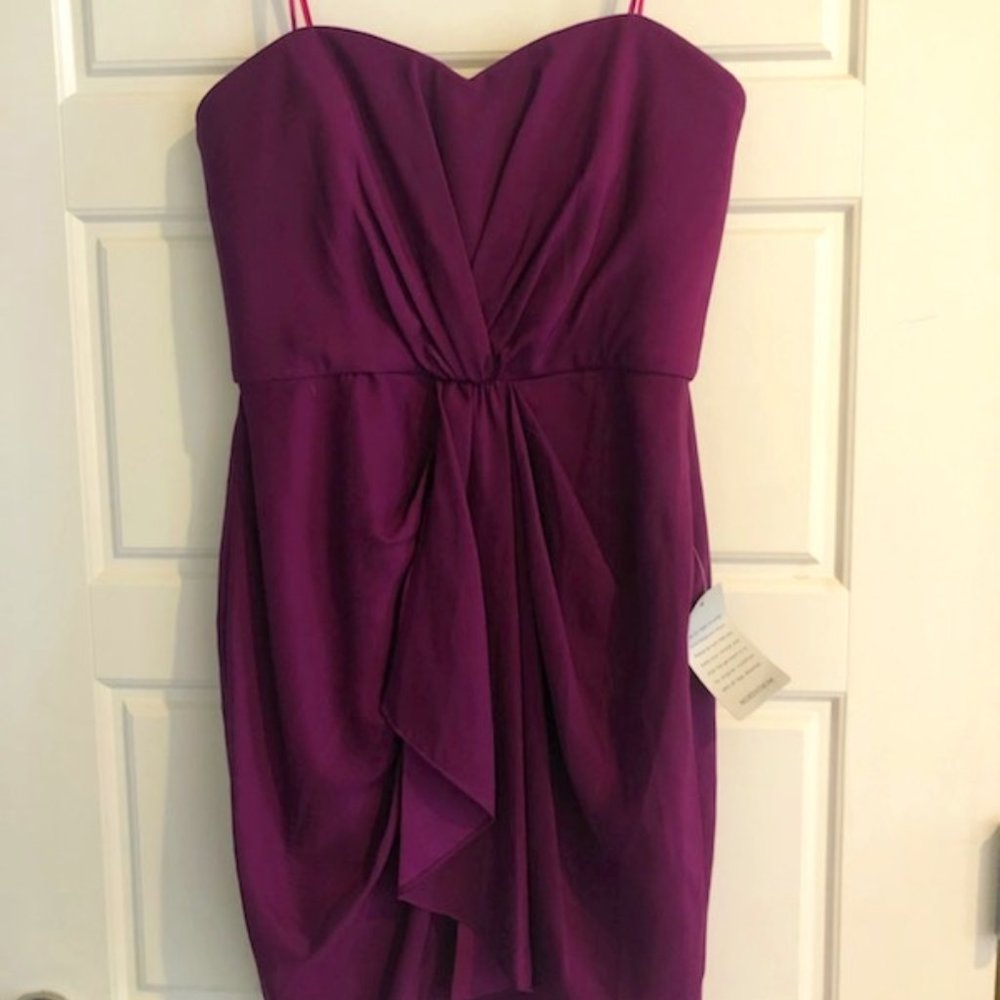 Purple Strapless Nordstrom Dress